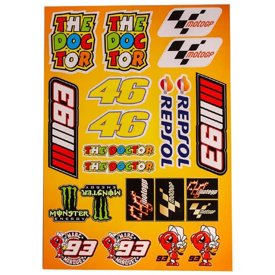 Moto GP Stickers