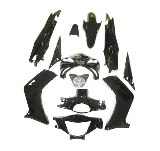 Fairing Set Black Yamaha Crypton 135 L/C