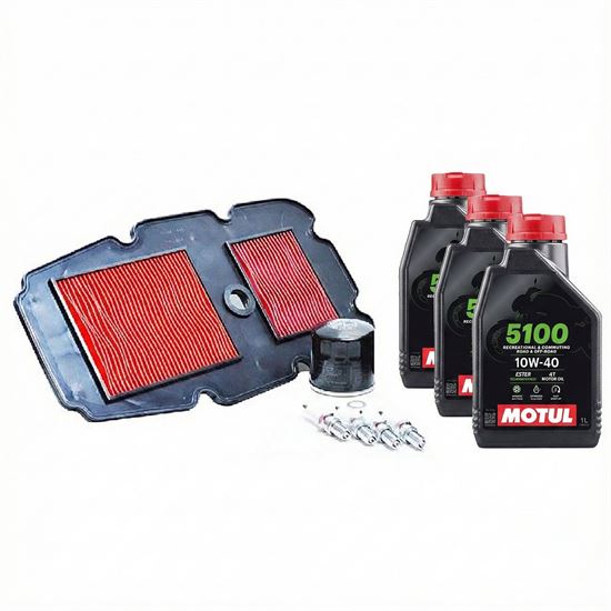 Service packet motul 5000 & air filter HONDA TRANSALP650