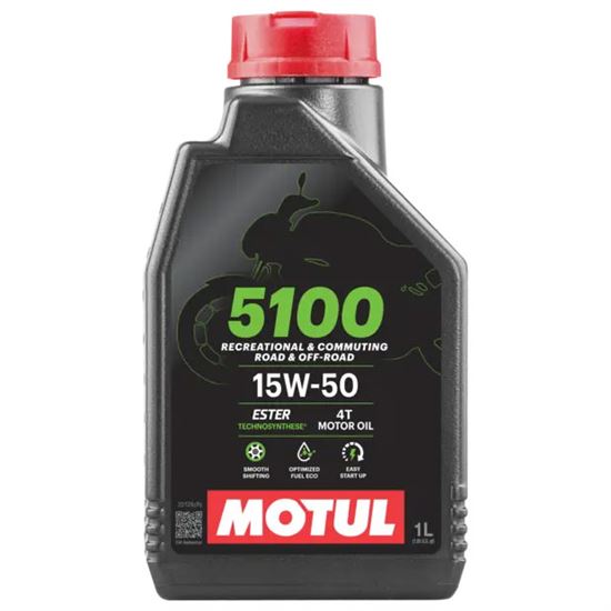 Oil for motorcycle MOTUL 5100 15W-50 MA2 1L