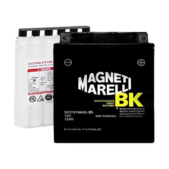 Battery MAGNETI-MARELLI /MOTX14AHL-BS (YTX14AHL-BS)