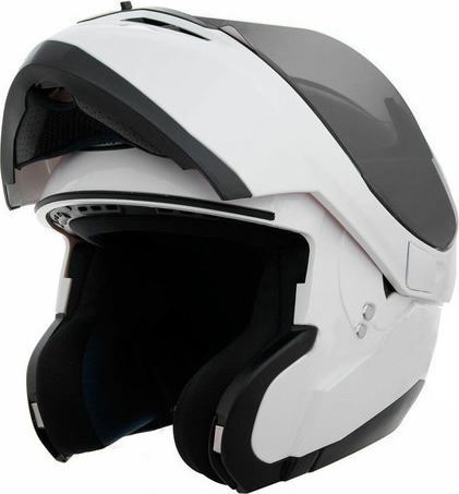 Flip Up MT Helmets Optimus SV White