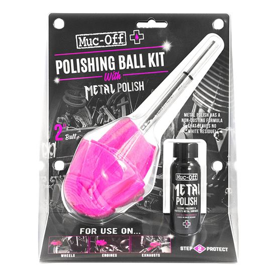 Γυαλιστικό Κιτ Για Μεταλλικά Μέρη Muc-Off Polish Ball Kit
