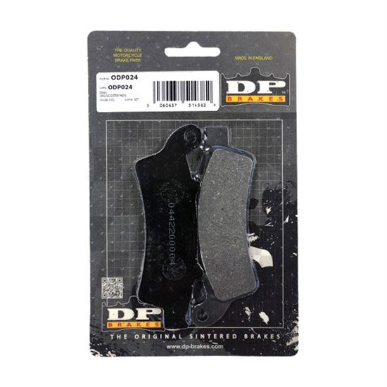 Front Brake Pads DP Brakes Organic ODP024 Piaggio Beverly 350