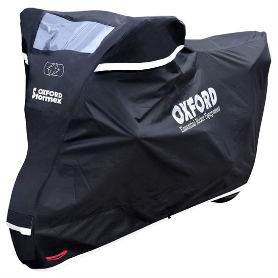 Αδιάβροχη Κουκούλα Oxford Stormex CV333 XL Μαύρη