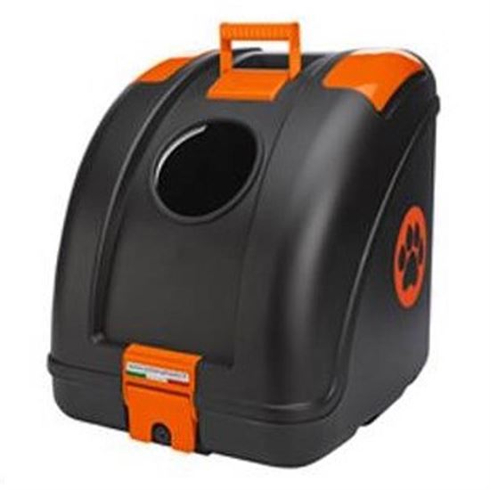 POW Pet On Wheels Black - Orange
