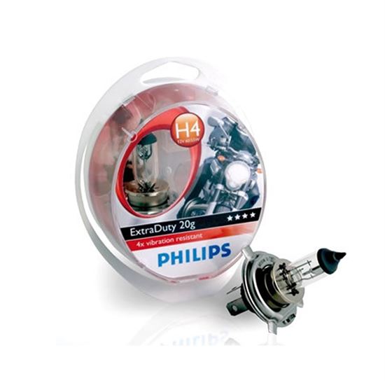 Philips H4 12v60-55w Extra Duty Moto 20g