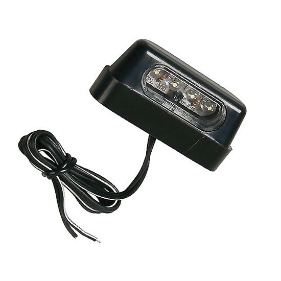 Lampa 4 Led Licence Plate Lamp Blue
