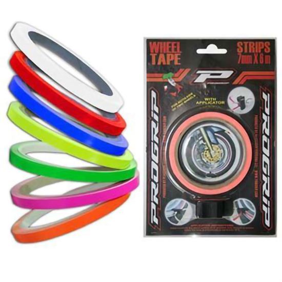 Fluorescent Adhesive Strip for Road Weels PRO GRIP Blue