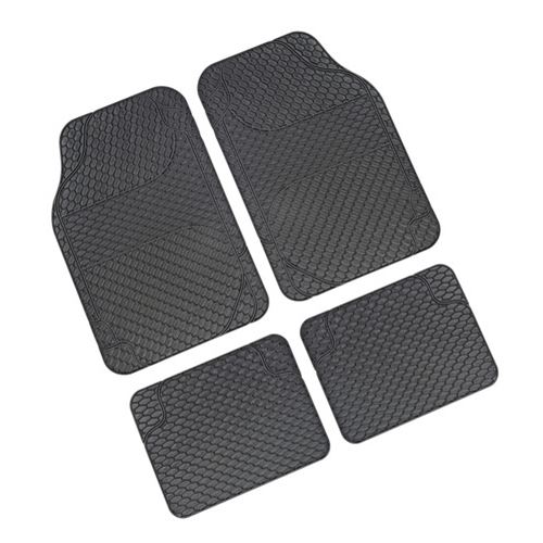 Μπροστινά Πατάκια Lampa Universal Drena 4 Τεμ. Γκρι