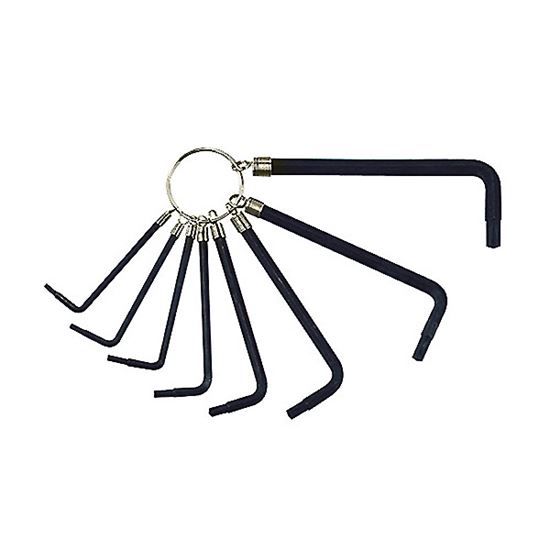 Lampa 8 pcs key set ”torx” style (T8-10-15-20-23-27-30-40mm)
