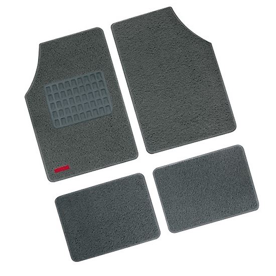 Lampa Optimo, universal set 4 pcs car mats - Grey