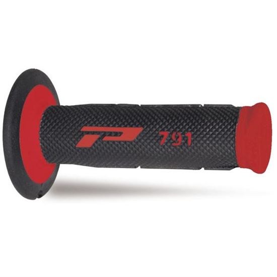 Χειρολαβές PRO GRIP 791 Μαύρο - Κόκκινο 22/25 115 mm