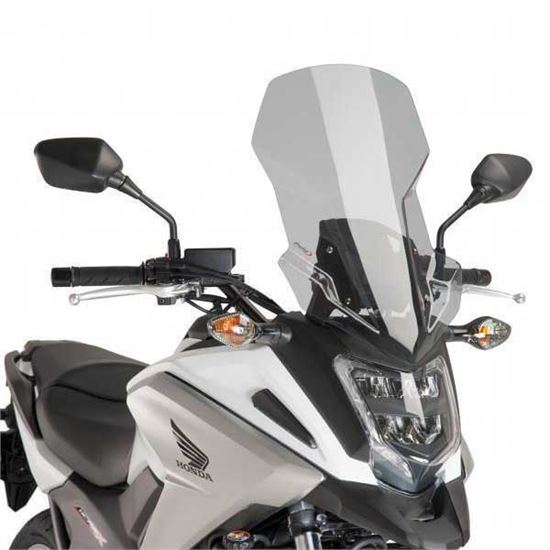 PUIG Smoke Touring Screen For HONDA NC750X 16