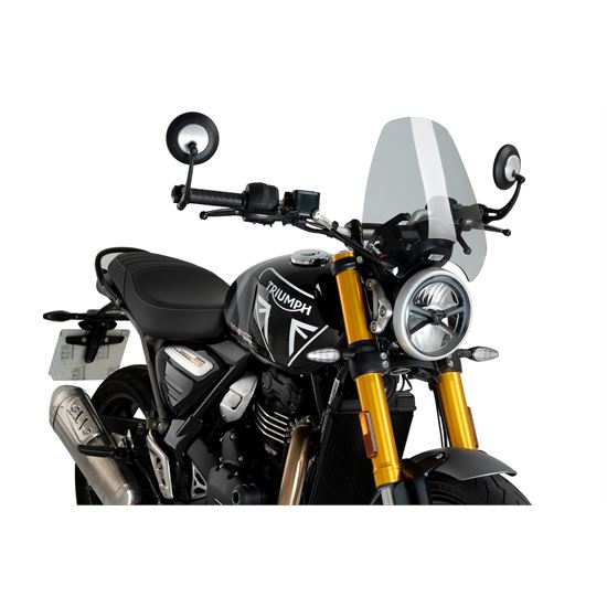 Puig Ζελατίνα New Generation Sport Φιμέ για Triumph Scrambler 400 X / Speed 400 (2024-2025)