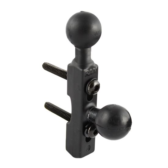 Ram Mount Αντάπτορας Στήριξης Με Βάση Συμπλέκτη Ή Φρένου Με Δύο Μπίλιες 1''