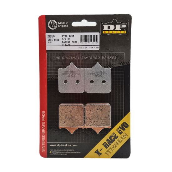 Εμπρός Τακάκια DP Brakes RDP X-Race Titanium RDP509 Sintered Metal