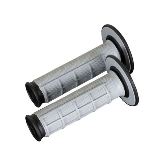 Grips RENTHAL Dual Compound for MX/ENDURO use black-grey