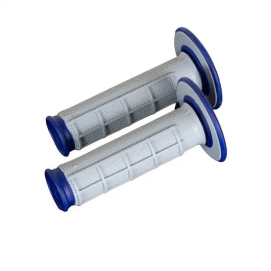Grips RENTHAL Dual Compound for MX/ENDURO use blue-grey