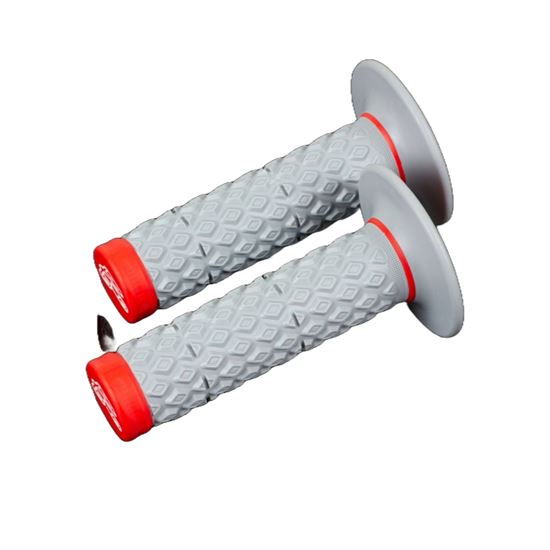 Renthal MX Dual Grips G206 Soft/Firm Comfort Red