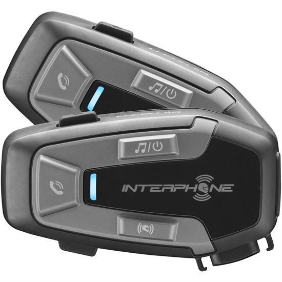 Interphone U-Com 6R - Διπλό Σετ Ενδοεπικοινωνίας Μοτοσυκλέτας Bluetooth 5.2 (Twin Pack)