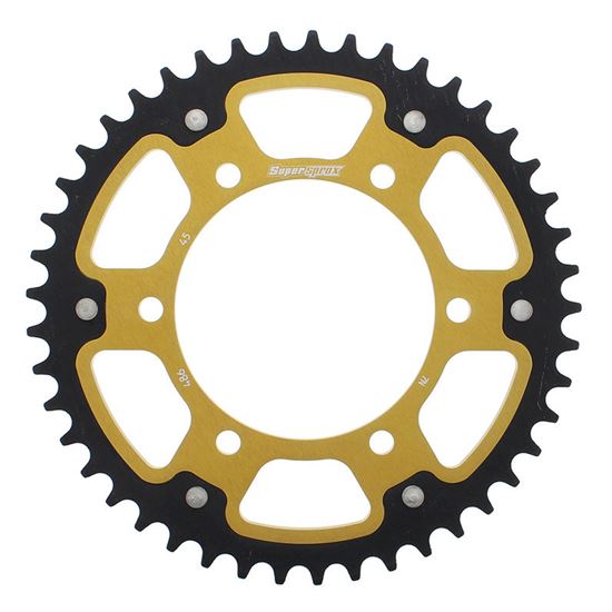 Supersprox Stealth Sprocket Gold 520 Conversion