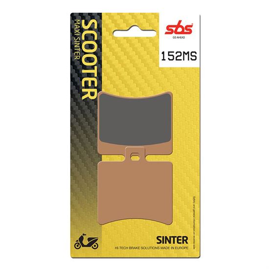 Τακάκια μοτοσυκλετών SBS 152MS SFA298 MAXI SCOOTER 250-600CCM