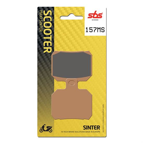 Motorcycle Brake pads SBS 157MS FA266 MAXI SCOOTER 250-600CCM