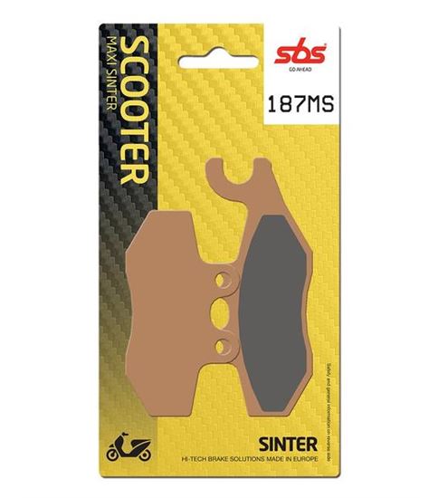 Brake pad front right SBS 187MS FA418 MAXI SCOOTER 250-600CCM