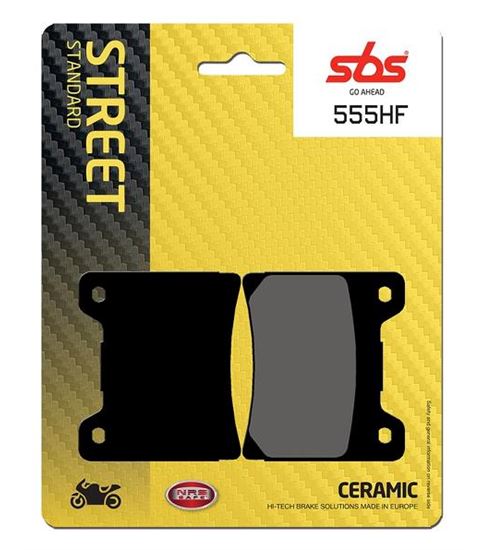 Τακάκια μοτοσυκλετών SBS 555HF FA88 STD FR/RR