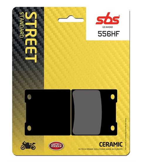 Τακάκια μοτοσυκλετών SBS 556HF FA63-FA161 STD FR/RR