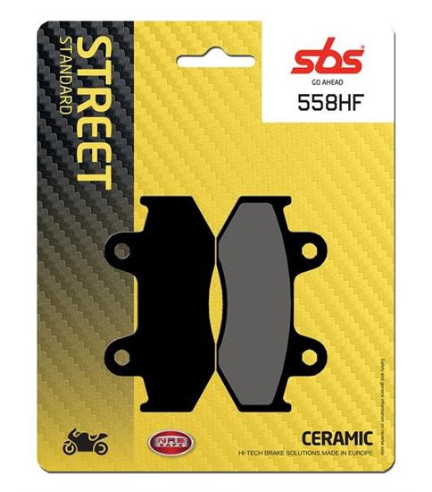 Τακάκια μοτοσυκλετών SBS 558HF FA92-FA323/2 STD FR/RR
