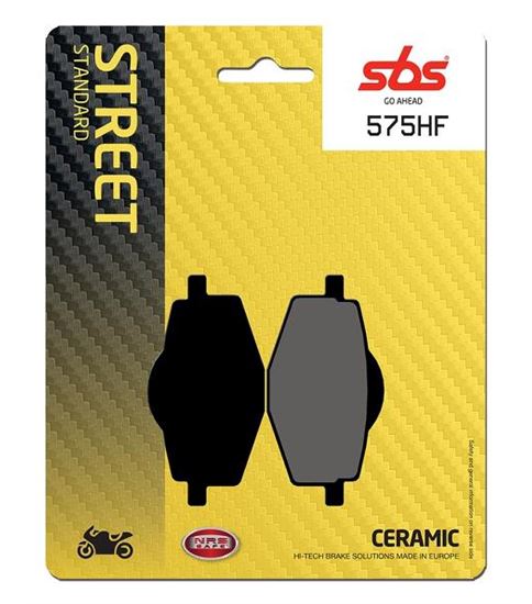 Τακάκια μοτοσυκλετών SBS 575HF FA101 STD FR/RR