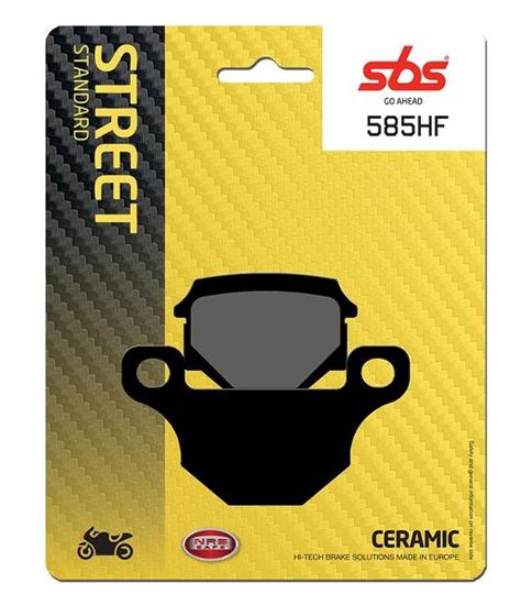 Τακάκια μοτοσυκλετών SBS 585HF FA93 STD FR/RR