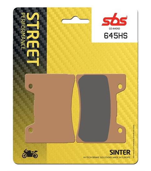 Τακάκια μοτοσυκλετών SBS 645HS FA160 FR