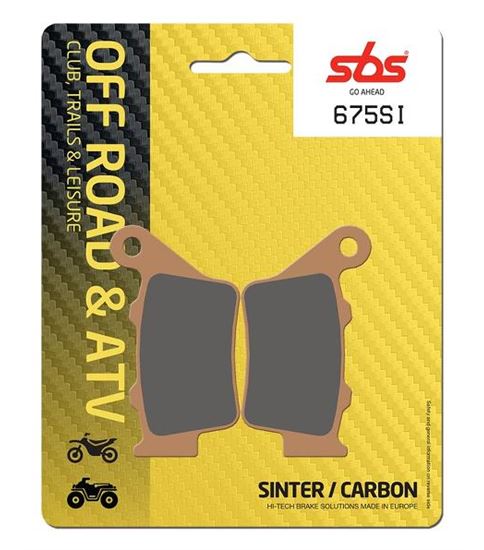 Τακάκια μοτοσυκλετών SBS 675SI FA208 MX ATV