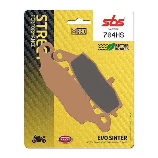 Τακάκια μοτοσυκλετών SBS 704HS FA231 FR
