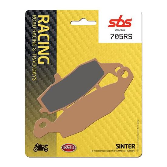 Τακάκια μοτοσυκλετών SBS 705RS FA229 RACING FR