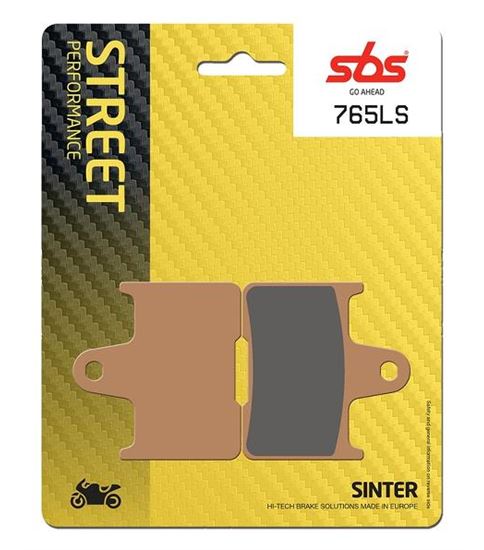Τακάκια πίσω SBS 765LS FA254 RR