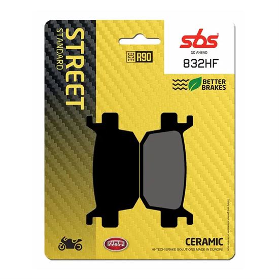 SBS 832HF rear Brake Pads FA415 Benelli TRK251/502/502X 21-25