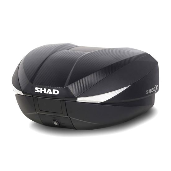 Βαλίτσα Μηχανής SHAD SH58X Top Case Επεκτάσιμη