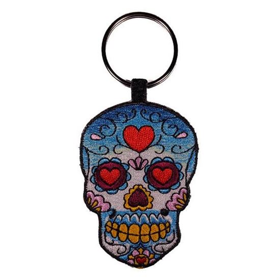 Μπρελόκ Κλειδιών Skull Love Υφασμάτινο
