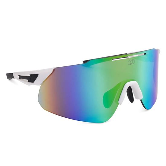 Oxford Sunglasses Corsa Black Frame Rainbow Lens