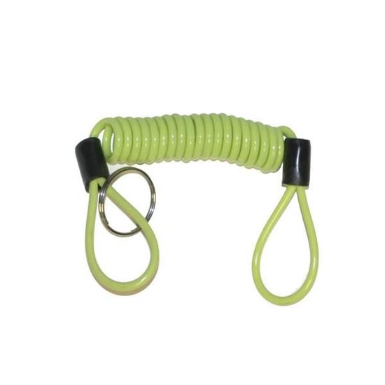 Disc lock reminder cable SXP yellow