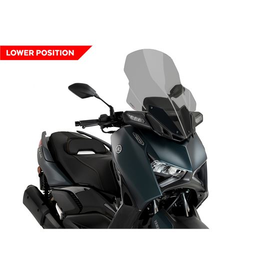 Puig ΖΕΛΑΤΙΝΑ V-TECH LINE TOURING ΓΙΑ YAMAHA XMAX 125 / 300 / TECH MAX (2023-) smoke