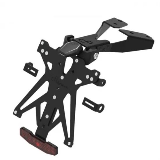 Lightech Adjustable License Plate Holder for CF MOTO 650 NK '21-