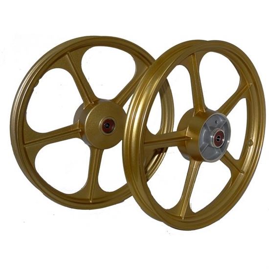 Set Wheels X1-R Gold For Honda Astrea Grand