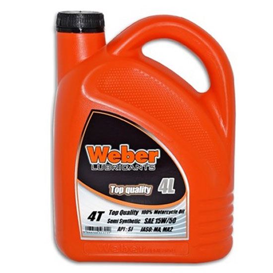 Weber 4T Semi Synthetic 15W-50 MA2 4lt