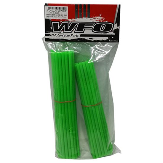 WFO Spoke Skins Green
