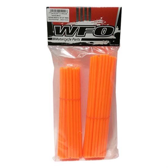 WFO Spoke Skins Orange